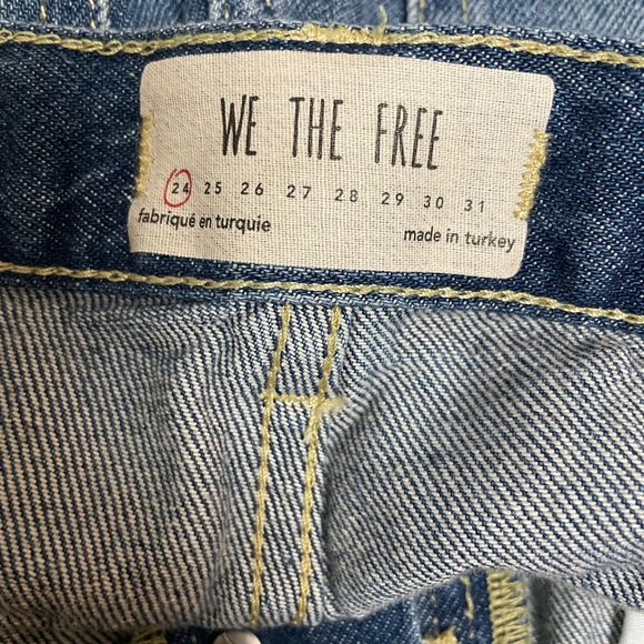 Free people Maggie mid rise straight leg jeans - Picture 9 of 10